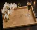 Aircraft Branded Serving Tray, End Grain | Maple